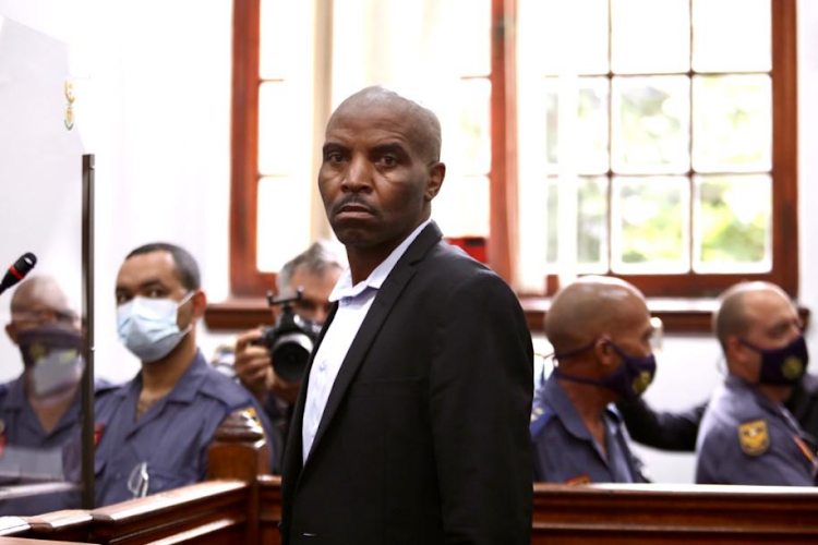 Alleged parliament arsonist Zandile Mafe in the dock during a previous appearance. File photo.