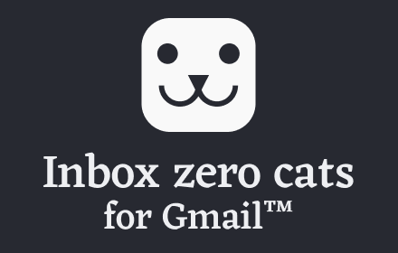 Inbox Zero Cats for Gmail small promo image