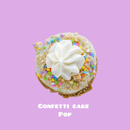 Bloom Confetti Cake Pop Donuts