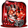Tech Wicked Skull 3D icon