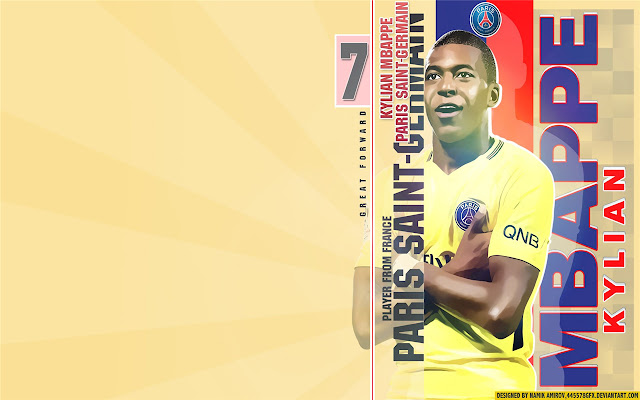 Kylian Mbappé Themes & New Tab