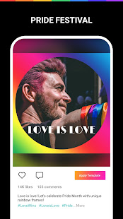 Rainbow Frame 2020 - LGBT Pride Profile Photo 7.58 APK + Mod (Unlimited money) إلى عن على ذكري المظهر