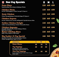 Big Daddy's Cafe menu 5