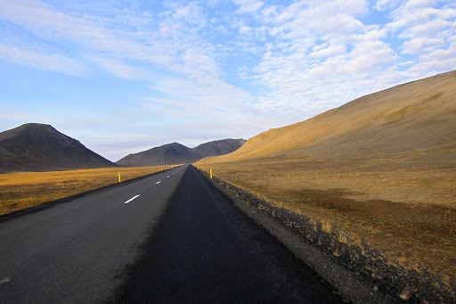 Ring Road in Fall - The Ring Road traverses through ever-changing landscapes.