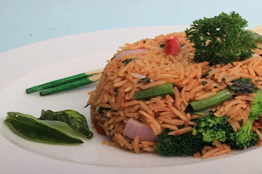 Thai Basil Fried Rice Veg