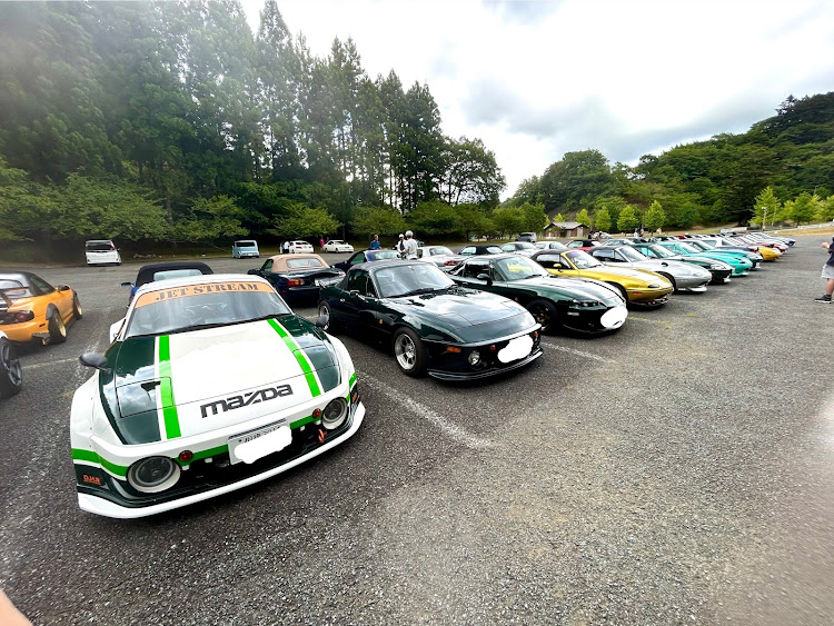 ロードスターのJSM/ジェットストリームミーティング・宮ヶ瀬・小中沢駐車場・カルガモツーリング・B.S.Rに関するカスタム事例の投稿画像18枚目