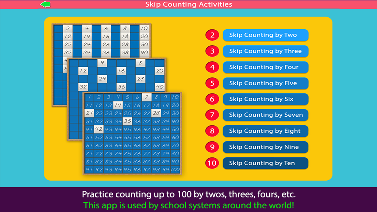    Montessori Skip Counting- screenshot  