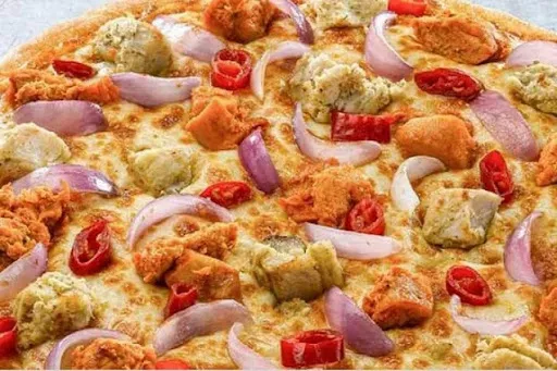 Kabab & Chicken Tikka Pizza