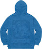 smurfs x supreme hooded sweatshirt