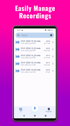 Screenshot Voice Recorder: Audio Recorder