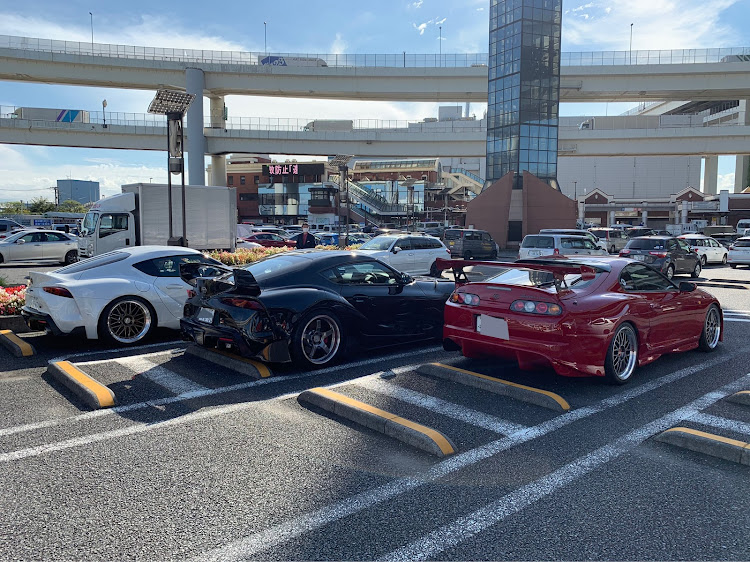 スープラのGRスープラ・スープラ・80スープラ・大黒PA・90スープラに関するカスタム事例の投稿画像2枚目