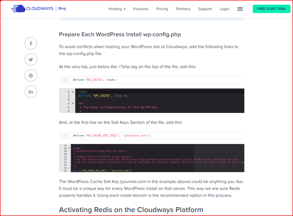 Cloudways redis 3