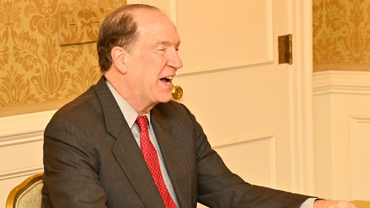 World Bank President David Malpass