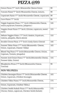 Pizza@99 menu 2