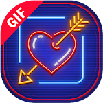 Cover Image of Скачать 3D Love Gif Stickers 1.1 APK