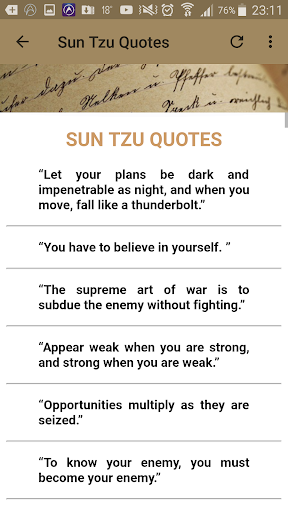 Sun Tzu Quotes