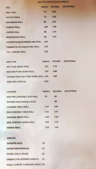 Deepak Snacks Kathi Rolls menu 1