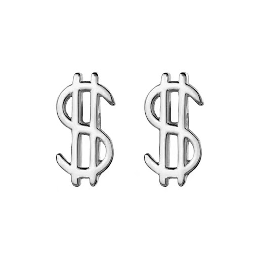 Title 5, Low profile design copper earrings with a high-...