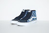 supreme × vans sk8-hi "hole punch denim" blue