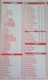 Yash Delicious menu 1