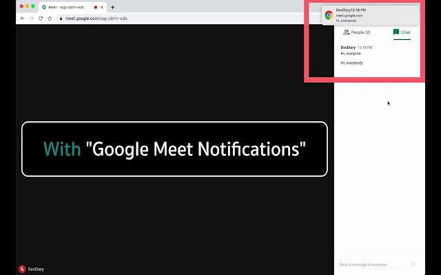 Meet Notifications