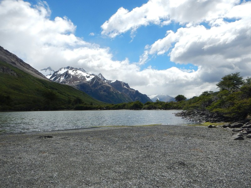 Laguna Madre v Národním parku Los Glaciares v Patagonii