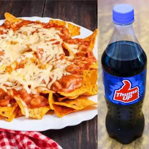 Nachos + Soft Drink (600 Ml)