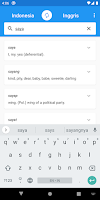 Kamus Inggris Indonesia Screenshot