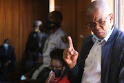 Former Free State premier Ace Magashule and 15 co-accused appeared in the high court in Bloemfontein over a R255m tender. File photo.