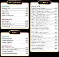 Shoukeen menu 2