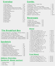 The Peppers menu 2