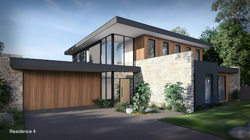 Contemporary house with terrace 5