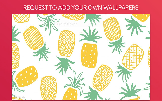 Pineapple Wallpaper HD Custom New Tab