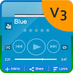 Blue PlayerPro theme Apk