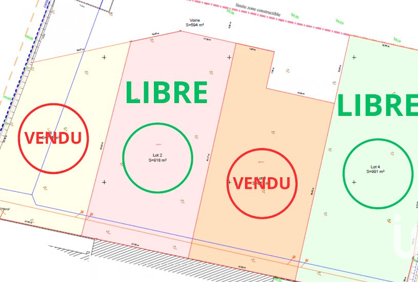  Vente Terrain à bâtir - 919m² à Adé (65100) 