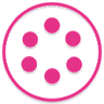 Stamped Pink SL Theme icon