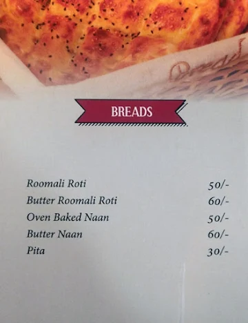 Falafel Express menu 