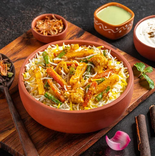 Vegetable Dum Biryani