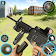 Tireur de sniper jeux aventure commando icon