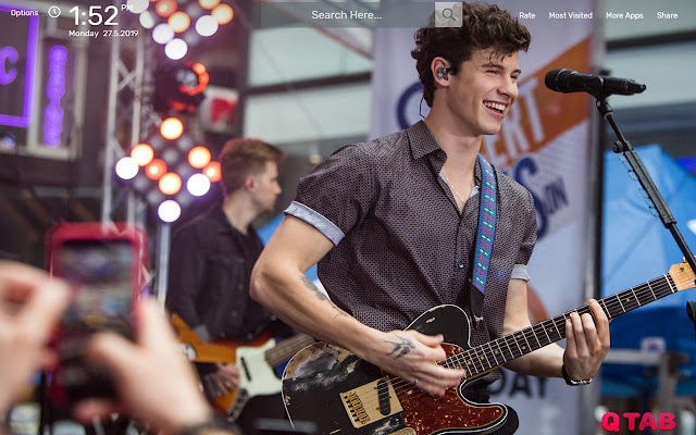 Shawn Mendes Wallpaper HD Theme