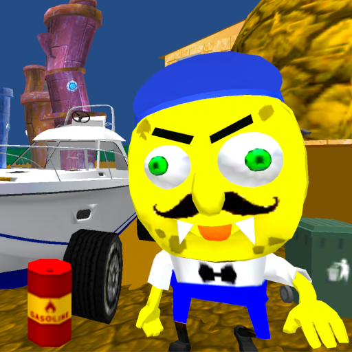 Sponge Neighbor Escape 3D