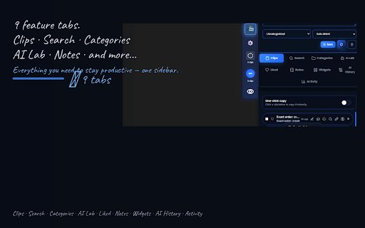 PasteCraft Smart Clipboard Manager screenshot 1