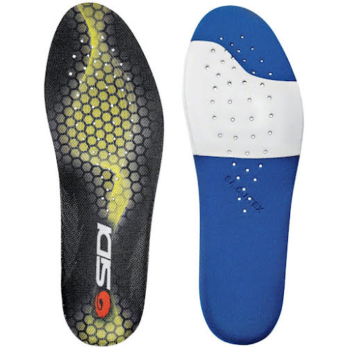 Sidi Comfort Fit Insole - Black/Yellow/White/Red, 39