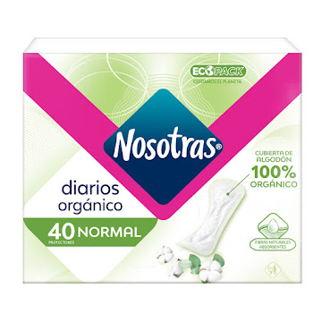 Protectores Diarios Nosotras Orgánico Caja x 40 und  