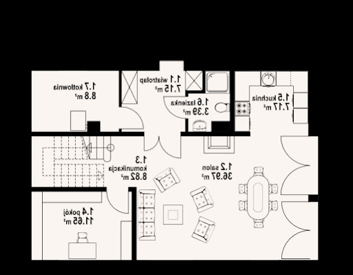 Bukowina 3 dw - Rzut parteru