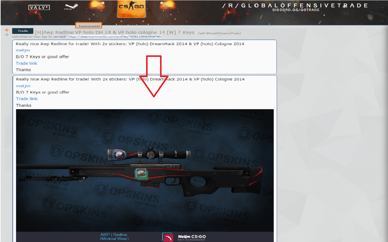 Better Reddit GlobalOffensiveTrade Preview image 1