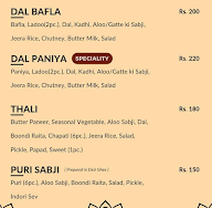 Ratna Raj menu 1