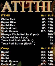 Atithi menu 1