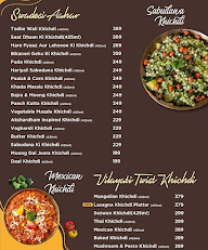 Khichdi Etc menu 2
