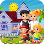 Cover Image of Baixar Pretend My Home: Little Town House Makeover Games 1.0 APK